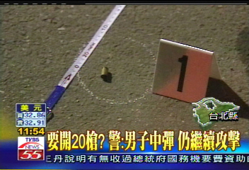 要開20槍？　警：男子中彈仍繼續攻擊