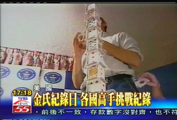 金氏紀錄日 各國高手挑戰紀錄