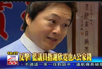 特別費/反擊! 藍議員指謝欣霓也A公家錢