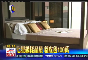 〈獨家〉七星級樣品屋 貂皮毯100萬