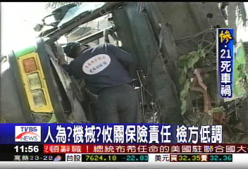 遊覽翻車/人為?機械?攸關保險責任 檢方低調