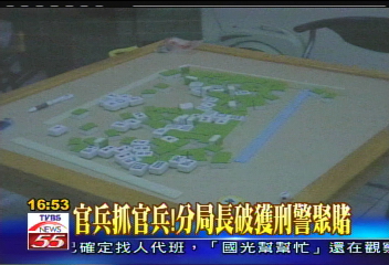 官兵抓官兵! 分局長破獲刑警聚賭