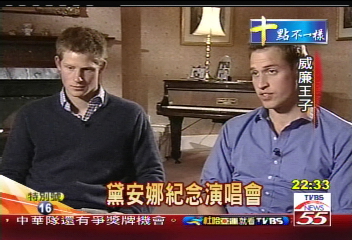威廉、哈利王子　罕見同台憶黛妃