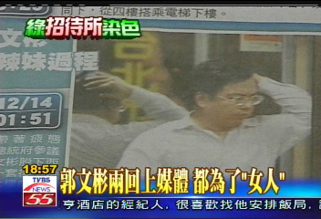 綠招待所／郭文彬2回上媒體　都為了「女人」