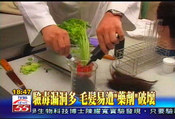 逃避驗毒！　燙髮泡染劑就驗不出