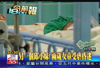 另一個邱小妹! 2歲女童受虐昏迷