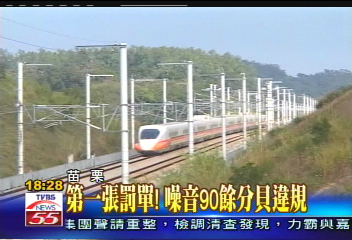 太吵了! 苗栗重罰高鐵遭音150萬