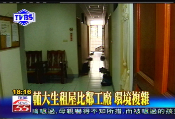 〈獨家〉輔大生租屋比鄰工廠 環境複雜