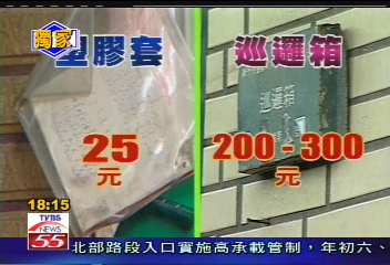 〈獨家〉窮啦! 巡邏箱非鐵製 塑膠套取代