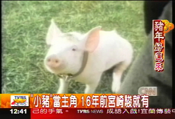 「小豬」當主角 16年前宮崎駿就有