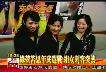綠營苦思年底選戰 組女刺客突襲