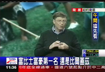 富比士富豪第一名 還是比爾蓋茲