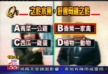 智測題目怪！　國防部副部長拒答