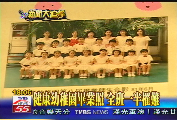 健康幼稚園畢業照 全班一半罹難