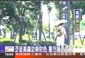 高鐵外狼爪囂張 警方低調影帶追人