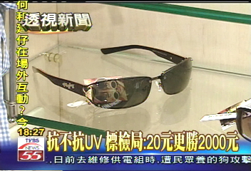 抗不抗UV 標檢局:20元更勝2000元