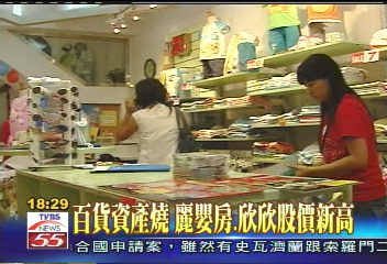 台股漲！信心指數上升　百貨業受惠
