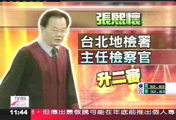 異動! 「公訴之神」張熙懷將升二審