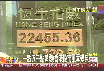 鄭少秋效應? 港股4年最大跌幅