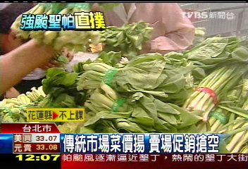 颱風預期心理 批發價已漲2成