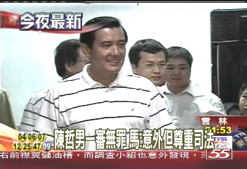 陳哲男一審無罪 馬:意外但尊重司法