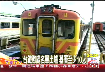 台鐵懲處名單出爐　基層至少10人