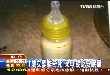 1歲女嬰離奇死 保母:疑吃安眠