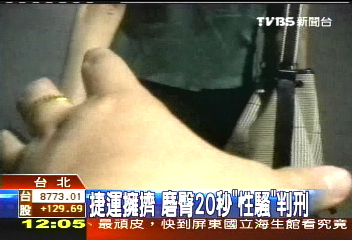 法條不同！　襲胸無罪、磨臀判2月