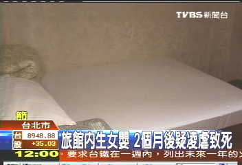 旅館內生女嬰 2個月後疑凌虐致死