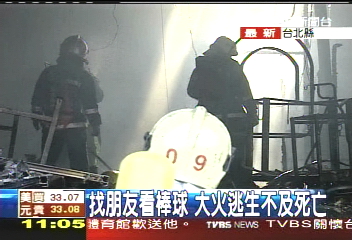 新莊廟宇大火連燒　1男葬身火窟