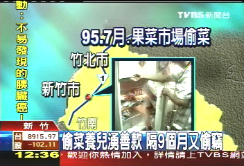 為養兒? 上次偷青菜這次偷車