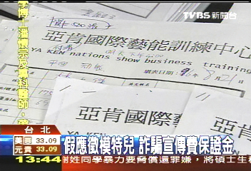 假應徵模特兒 詐騙宣傳費保證金
