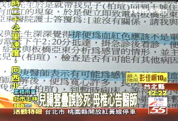 沒診斷出「腸套疊」！　醫師遭起訴