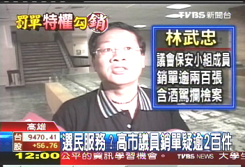 關說銷單／銷單案議員飭回　2交警遭收押