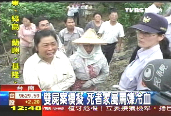南化雙屍/雙屍案2嫌模擬 家屬痛罵追打
