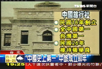 「中國史上第一」 中旅成立80年