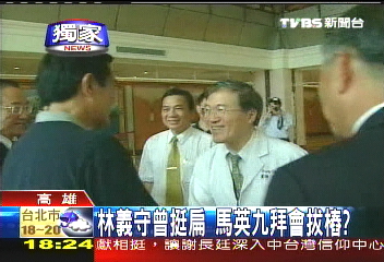 〈獨家〉林義守曾挺扁 馬英九拜會拔樁?