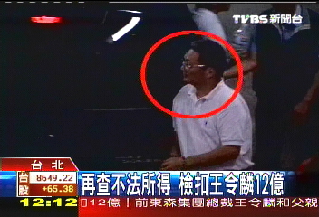 追查不法所得 檢扣王令麟12億