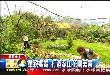 【台客練習曲】單親媽媽 打造深山花園美景