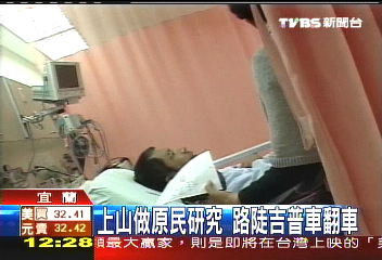 車隊上山做研究 視線差翻車1死