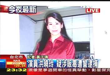 鄉土劇藝人洪曉玲　涉販毒被捕