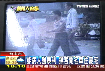 詐病人獲暴利　鏢客開名車住豪宅