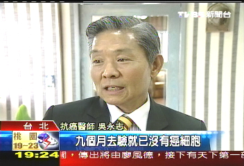 喝走腫瘤！　醫師肺癌第3期治癒