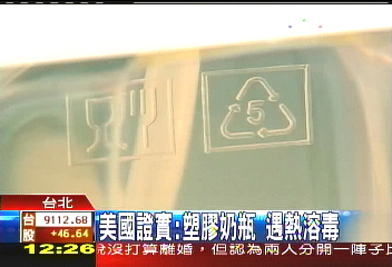 美國證實：塑膠奶瓶　遇熱溶毒