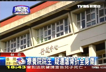 〈獨家〉療養院院生　疑遭毆骨折全身傷