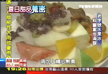 【夏日美食】老字號水果冰 料豐富堆滿盤