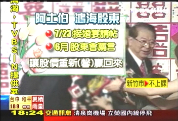 台銘聚焦/「阿土伯也來了」 郭董邀股東同歡