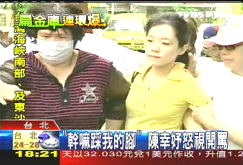 陳幸妤護衛隊　警方：扁友會成員