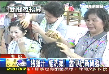 「豬膽汁」能洗頭! 舊傳統新研發
