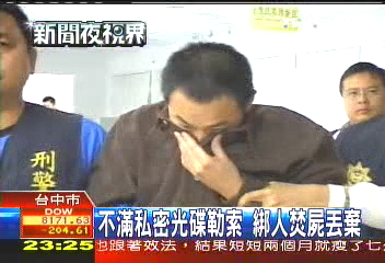 不滿私密光碟勒索 綁人焚屍丟棄